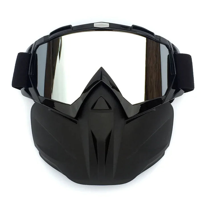 Sneeuw ninja masker skibril