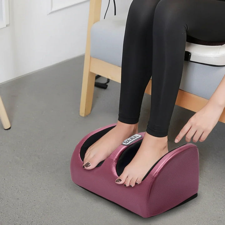 Hollevo™ Shiatsu voetmassageapparaat met warmte en 12 massageballen