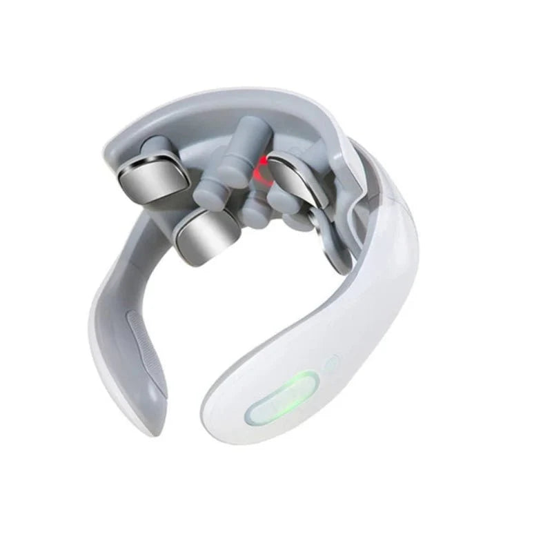 Hollevo™ Nekmassageapparaat met warmte en 5 trilkoppen