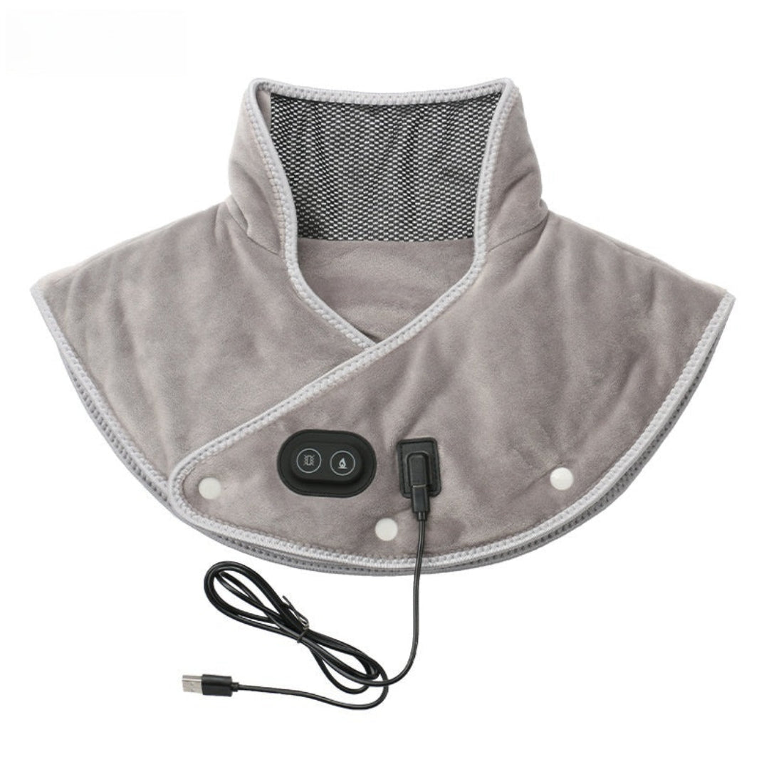Nek warmtekussen &amp; massageapparaat | nek en schouder warmte voor spier ontspanning | verstelbaar standen voor stress verlichting | gericht nek pijn en ontspanning