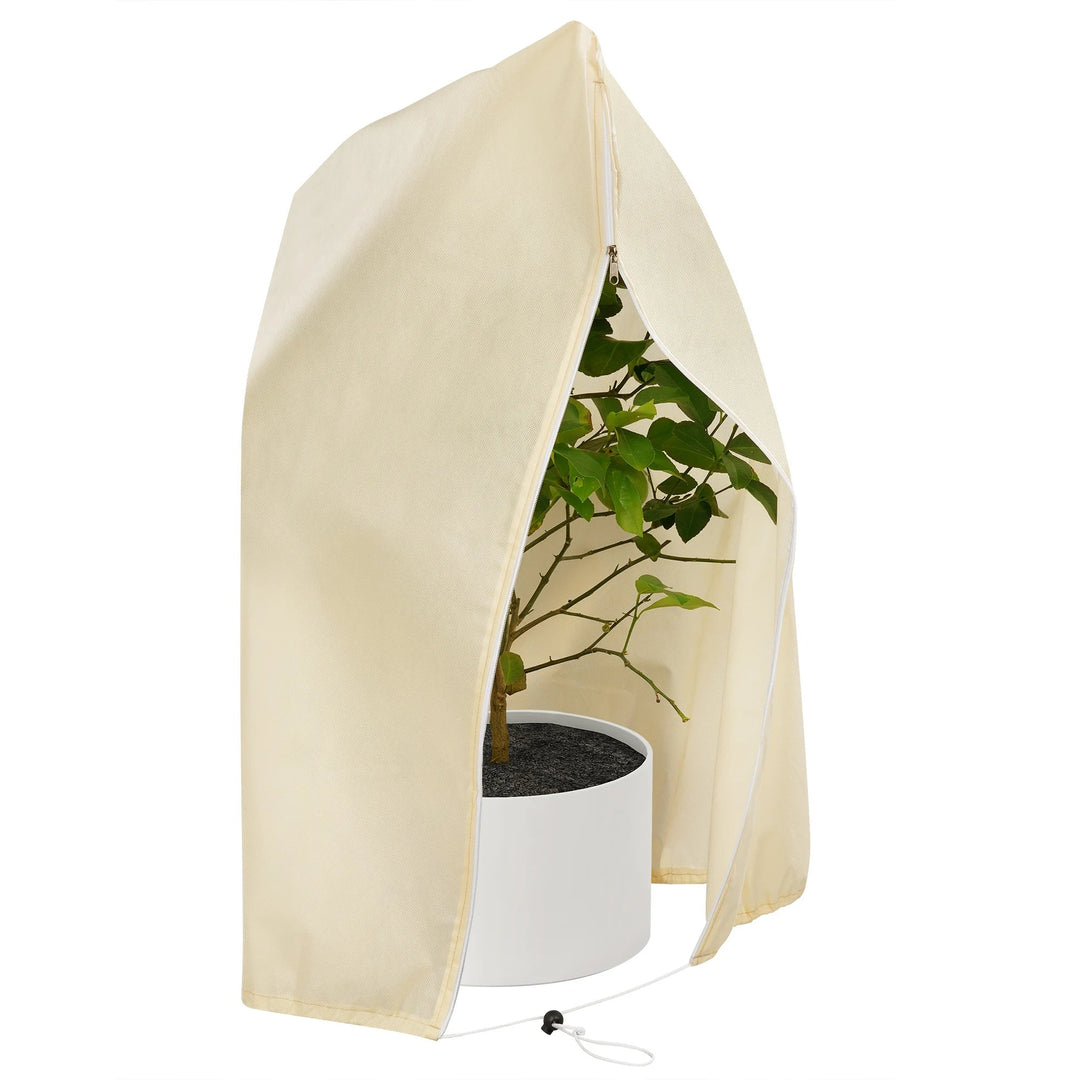 Hollevo™ Ademende vorstbeschermhoes voor planten met rits