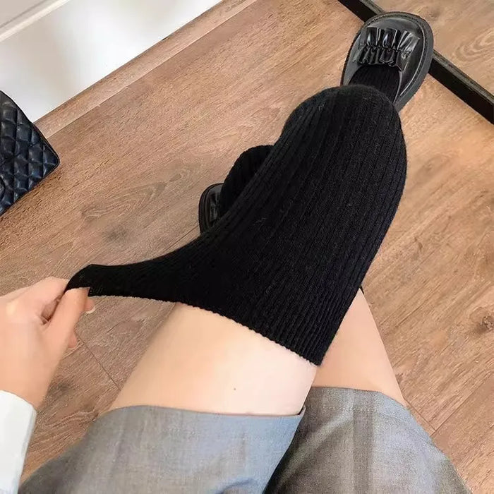 Hollevo™ Dikke overknee sokken voor dames – warm, lang en veelzijdig