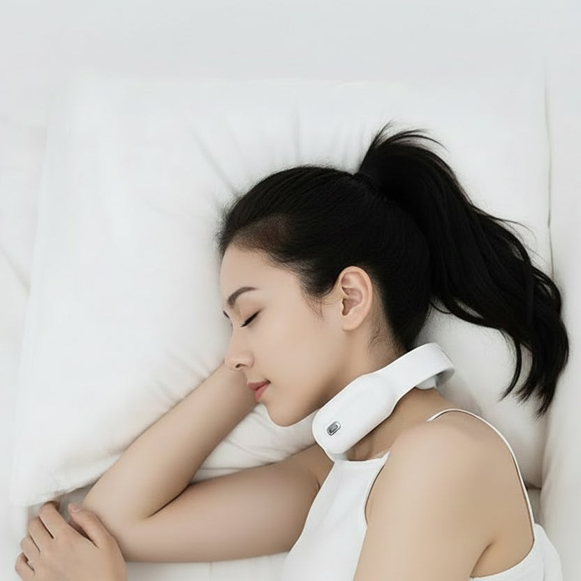 Hollevo™ Oplaadbare nekmassager met aangename warmte van 42 °C