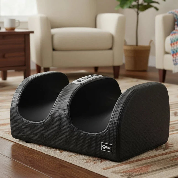 Hollevo™ Shiatsu voetmassageapparaat met warmte en 12 massageballen