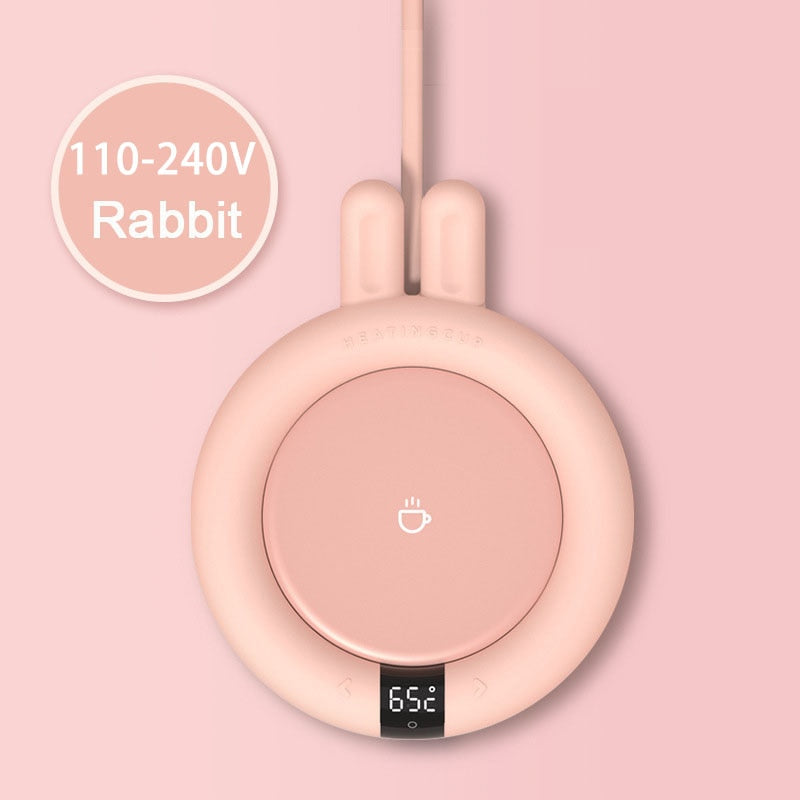 Hollevo™ Pastel mokwarmer voor koffie en thee op je bureau