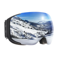 Hollevo™ Magnetische skibril met twee gepolariseerde wisselglazen