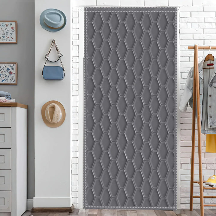 Thermohaven winter deur gordijn | koud &amp; geluid bescherming | warmte isolerend &amp; ondoorzichtig | ideaal voor thuis