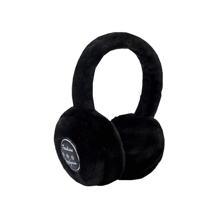 Pluche Bluetooth-oorwarmers met koptelefoon en zacht nepbont
