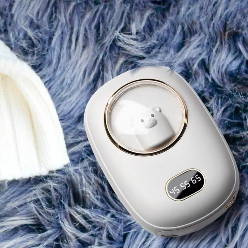 Oplaadbare handwarmer 10000 mAh met display – Hollevo