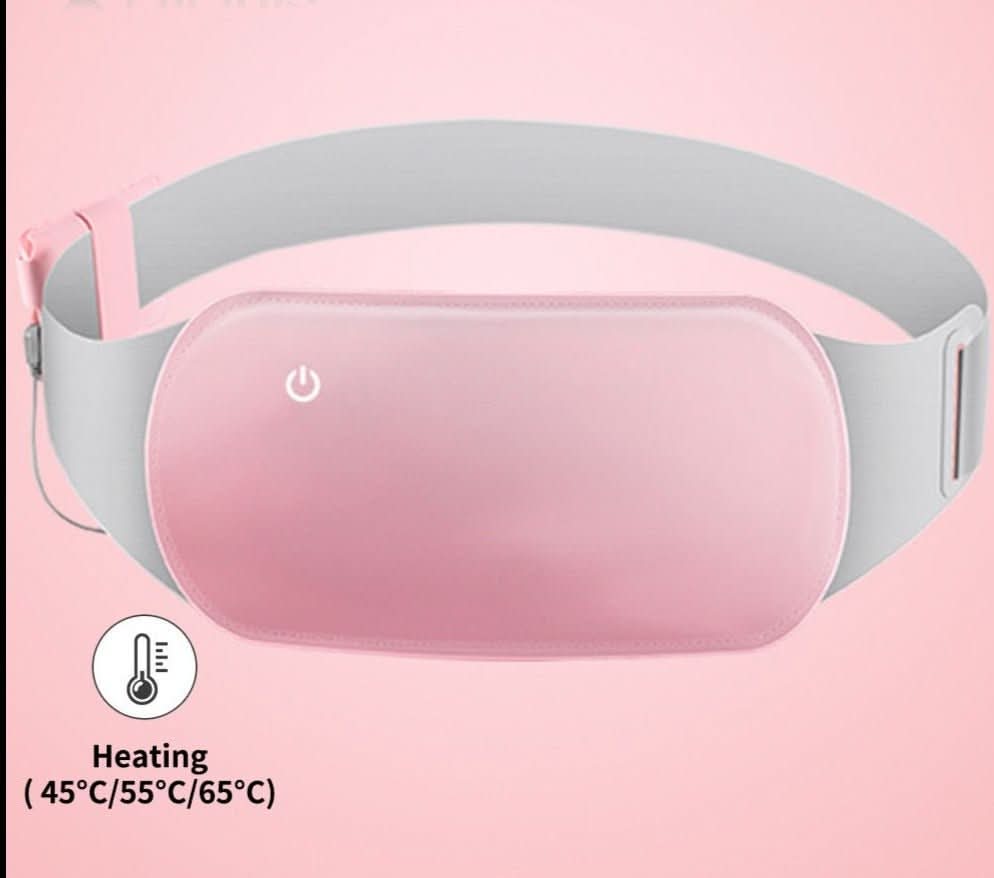 Hollevo™ Oplaadbaar warmtekussen voor je buik met vibratie en 3 standen