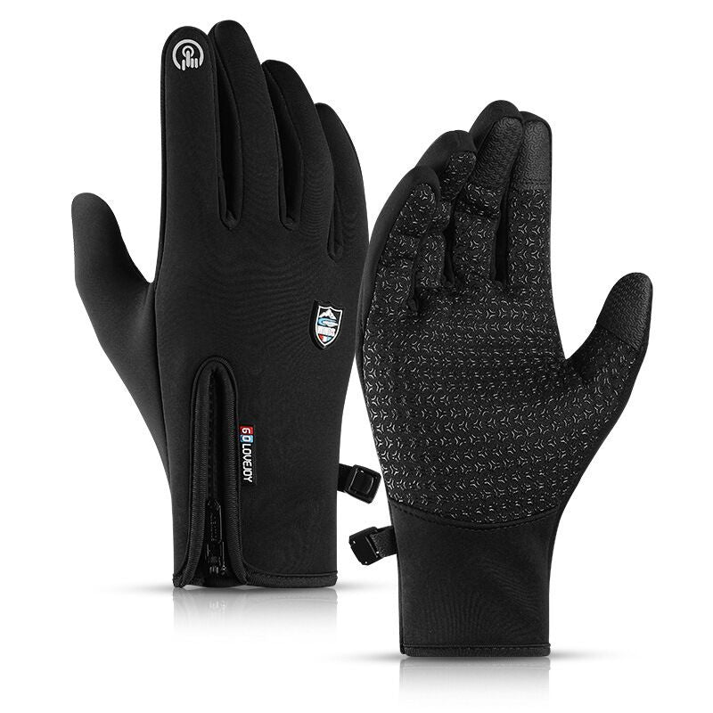 Waterafstotende thermo-handschoenen met touchscreen-vingers