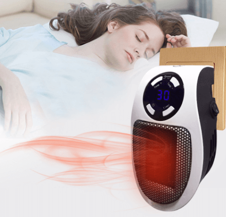 Hollevo™ Mini draagbare kachel met instelbare temperatuur