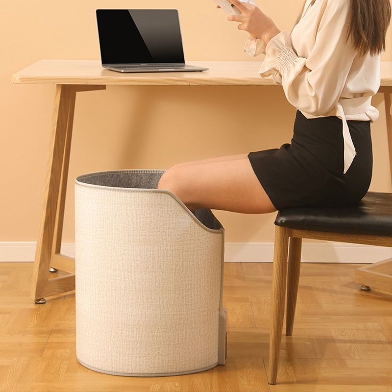 Hollevo™ Beenwarmer voor onder je bureau met 4 standen