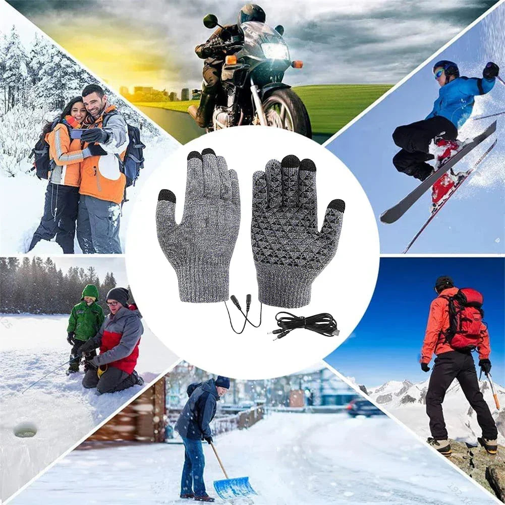 Hollevo™ Verwarmde handschoenen met USB en touchscreenvingers