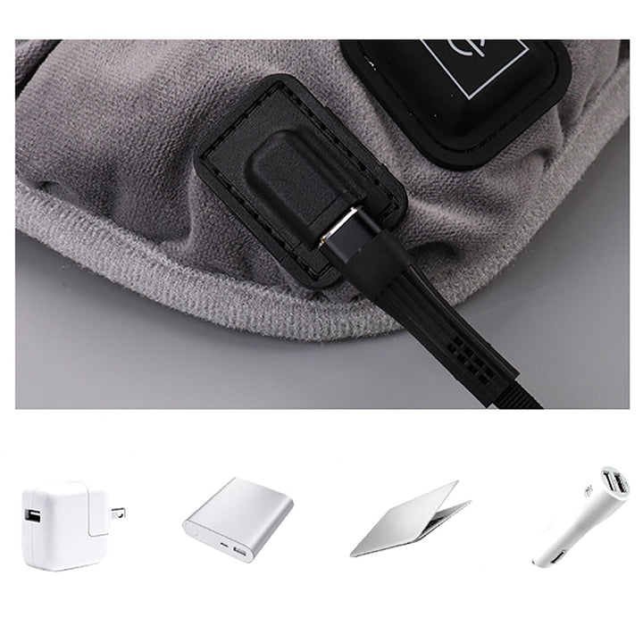 Hollevo™ Verwarmd zitkussen met USB-C en 3 warmtestanden