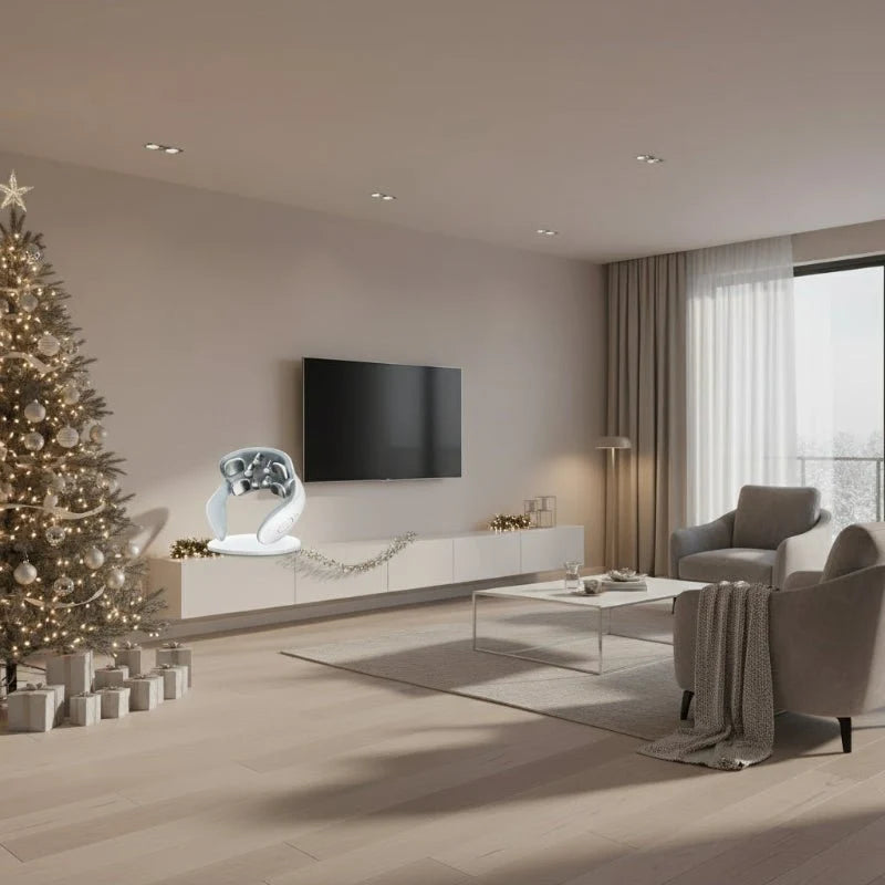 Hollevo™ Nekmassageapparaat met warmte en 5 trilkoppen