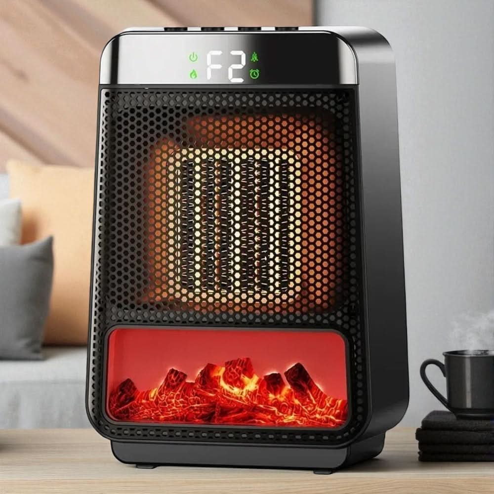 Hollevo™ Compacte ventilatorkachel met instelbare temperatuur