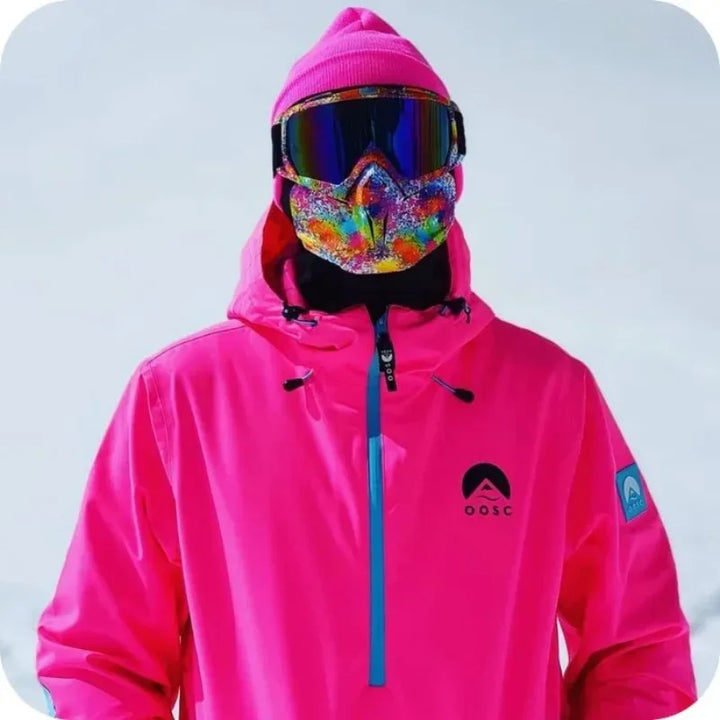 Sneeuw ninja masker skibril