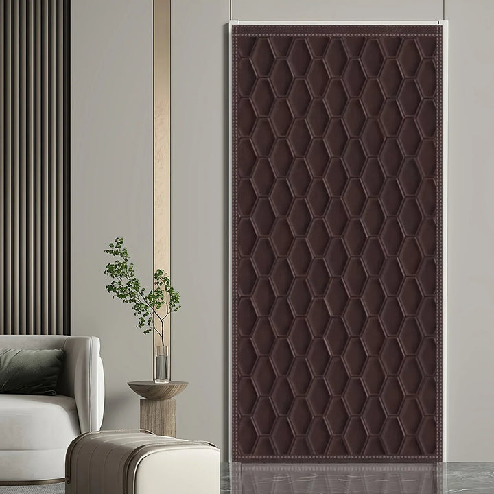 Thermohaven winter deur gordijn | koud &amp; geluid bescherming | warmte isolerend &amp; ondoorzichtig | ideaal voor thuis