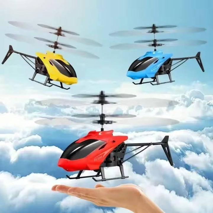 Makkelijk vliegende RC helikopter met start in één druk