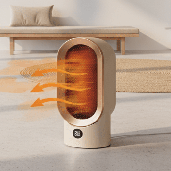 Hollevo™ Draagbare kachel 800 W met koele behuizing