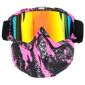 Hollevo™ Skimasker voor je hele gezicht met anti-condens UV-skibril