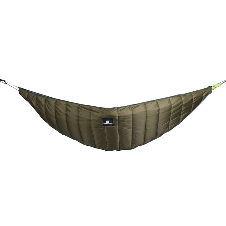 Geïsoleerde underquilt voor je hangmat in de winter