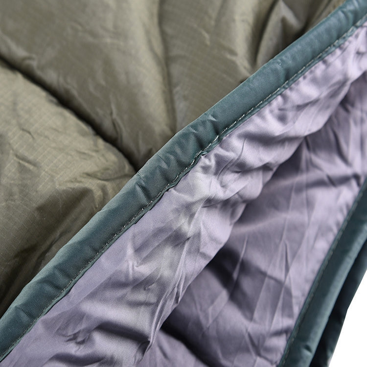 Geïsoleerde underquilt voor je hangmat in de winter