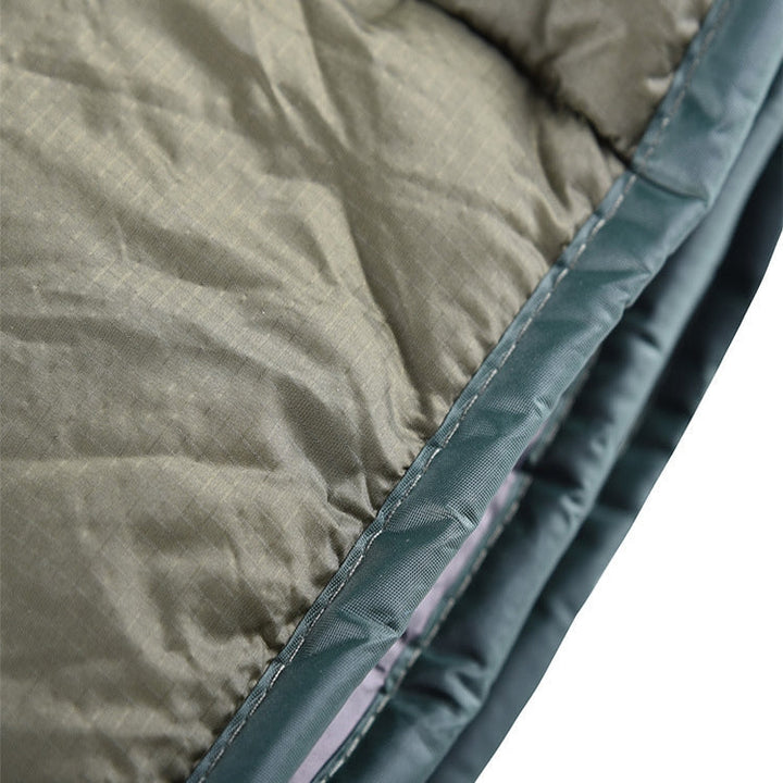 Geïsoleerde underquilt voor je hangmat in de winter