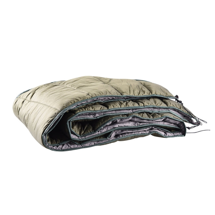 Geïsoleerde underquilt voor je hangmat in de winter