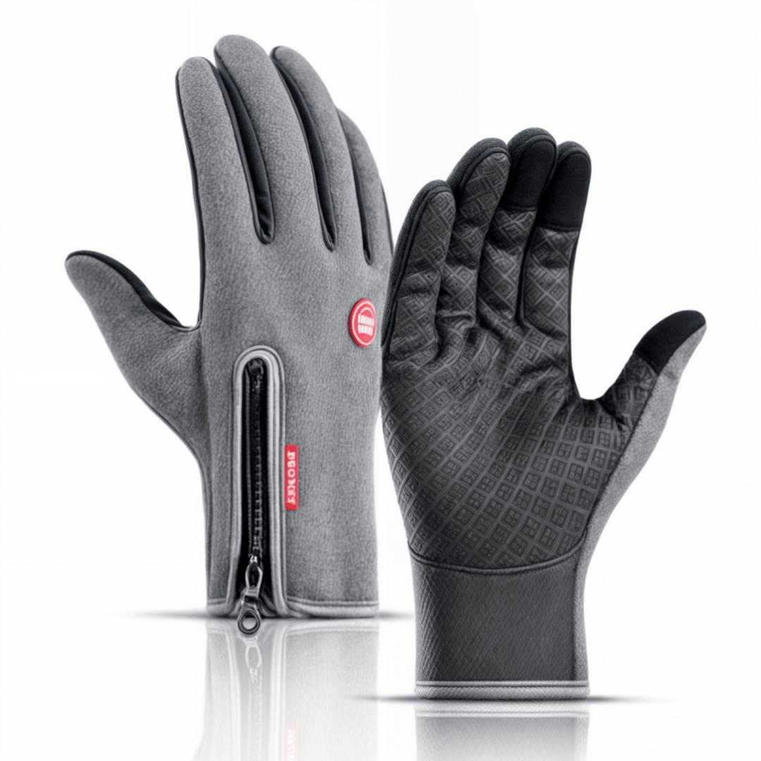 Winddichte touchscreen handschoenen met fleece en grip