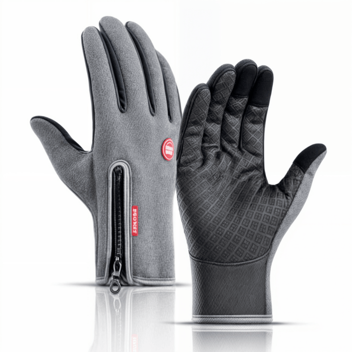Winddichte touchscreen handschoenen met fleece en grip