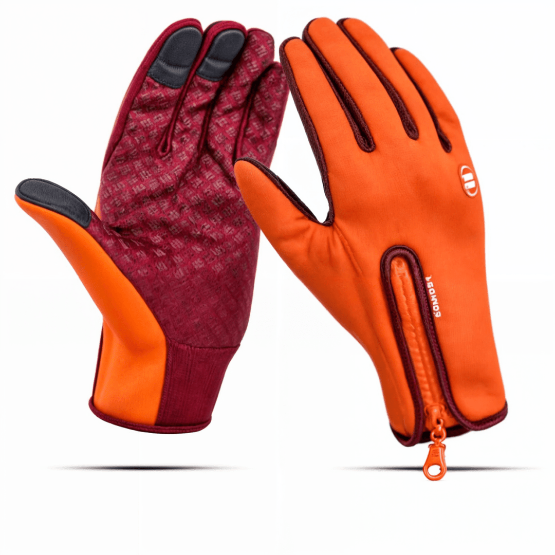 Winddichte touchscreen handschoenen met fleece en grip
