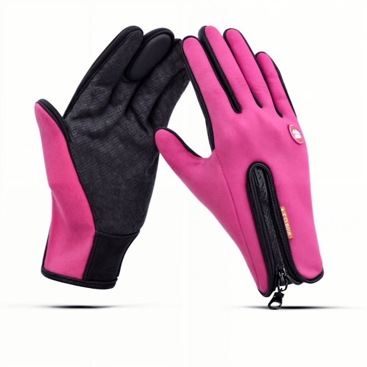 Winddichte touchscreen handschoenen met fleece en grip