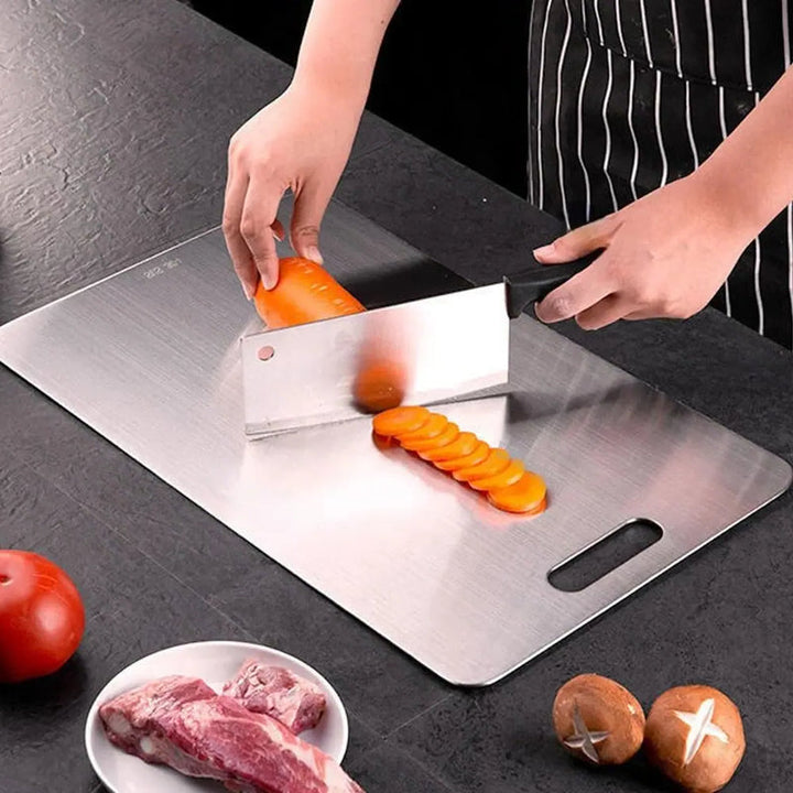 Dubbelzijdige snijplank van titanium voor dagelijks koken