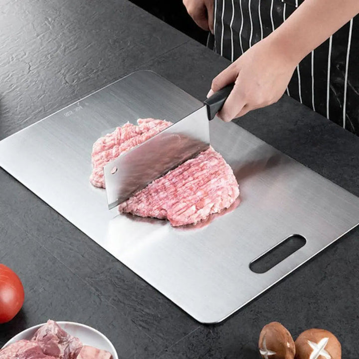 Dubbelzijdige snijplank van titanium voor dagelijks koken