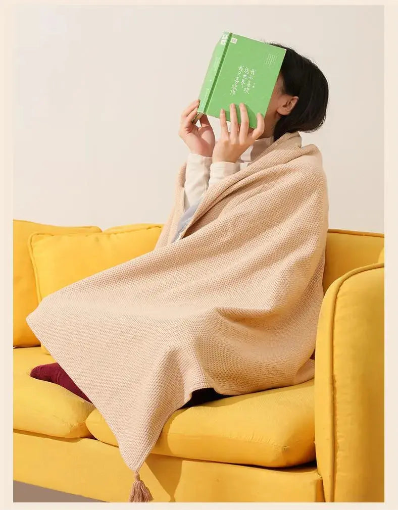 Hollevo™ Verwarmde fleece sjaal die in 15 seconden warm is