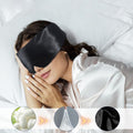 Hollevo™ Zijden slaapmasker dat al het licht buitensluit