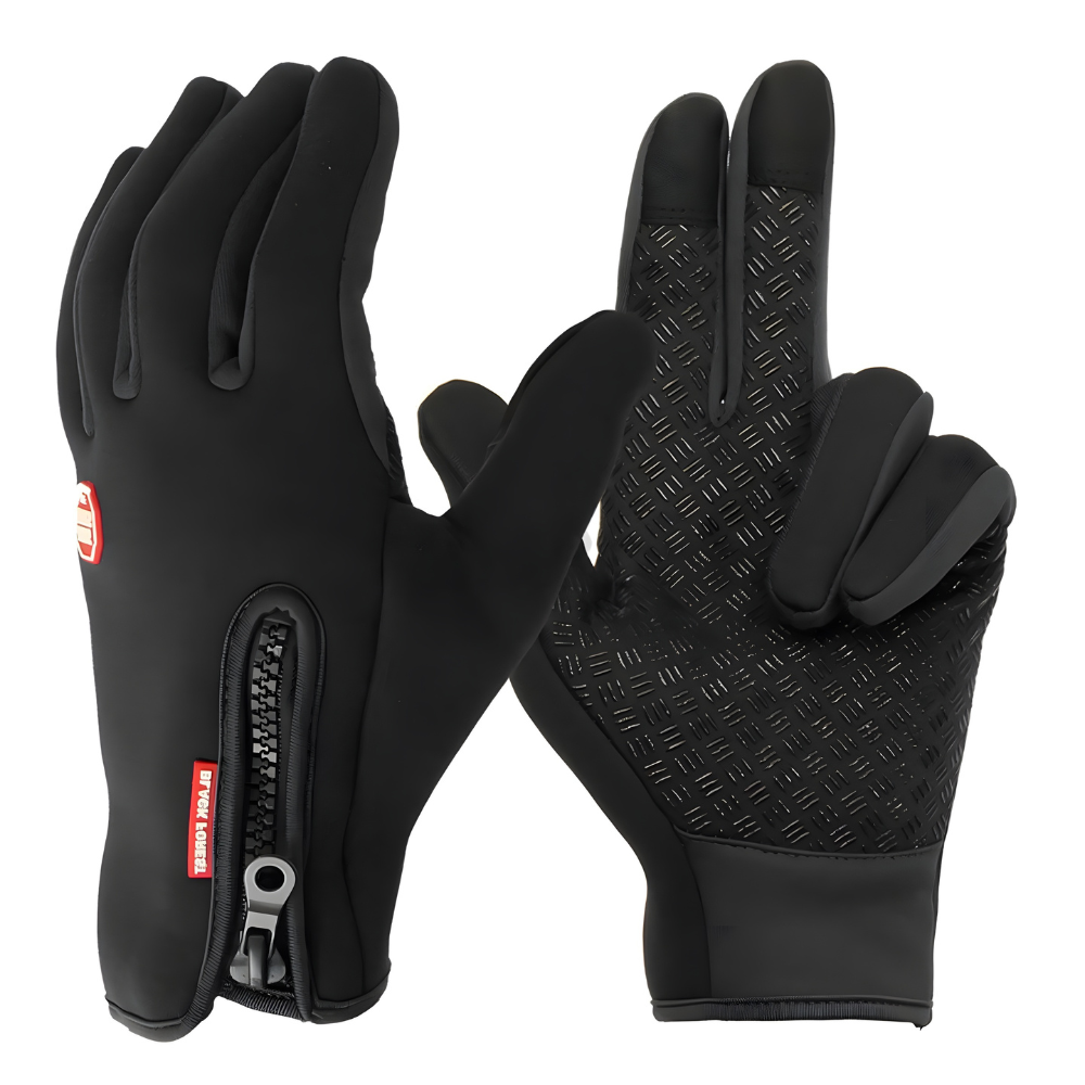 Waterdichte touchscreen winterhandschoenen met zijrits