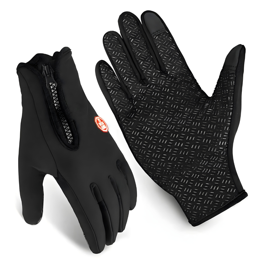 Waterdichte touchscreen winterhandschoenen met zijrits