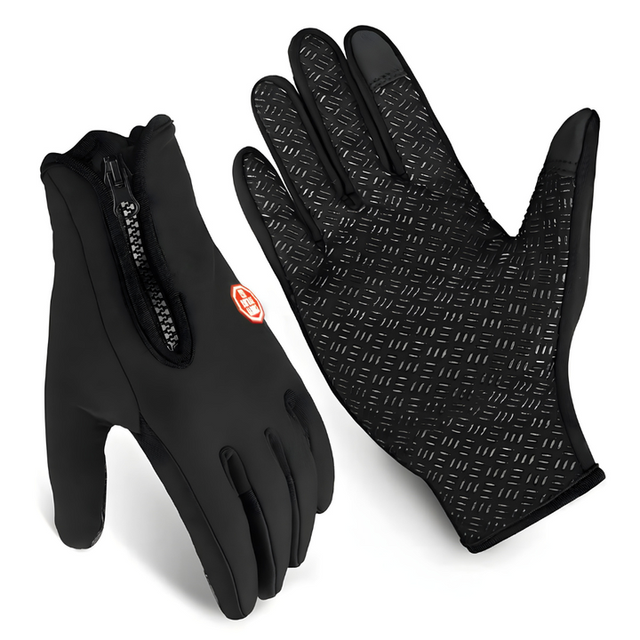 Waterdichte touchscreen winterhandschoenen met zijrits