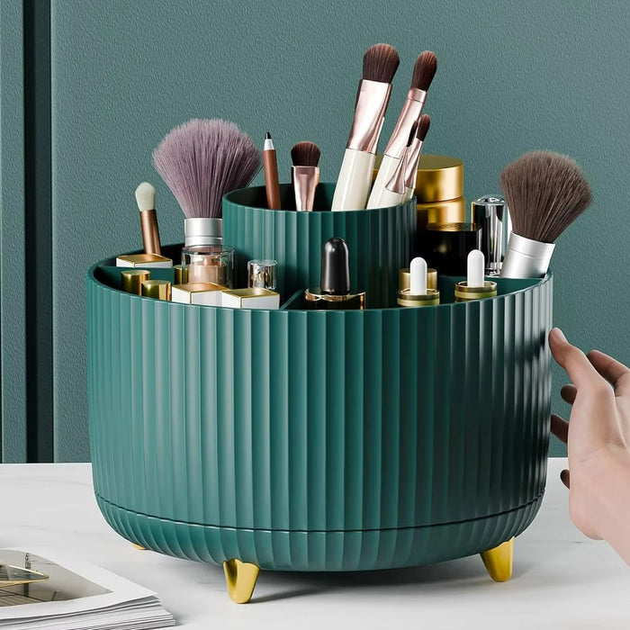 Hollevo™ Draaibare make-up organizer 360° met vijf vakken