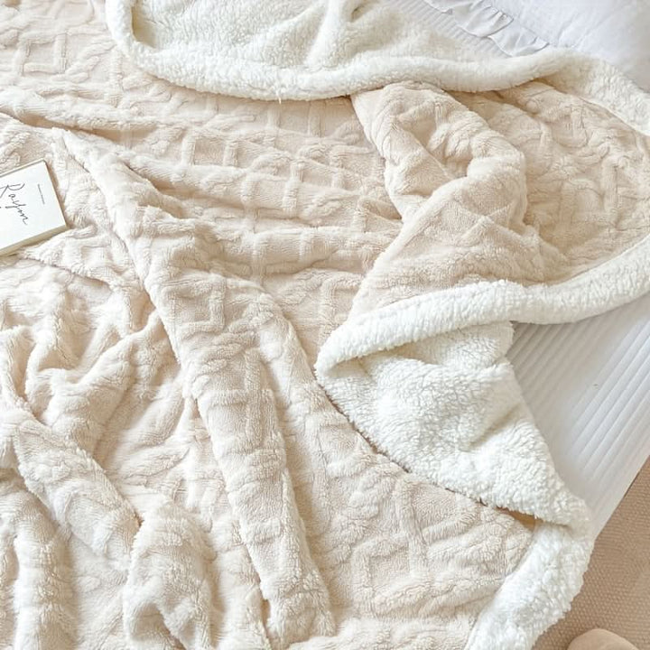 Zacht comfort deken voor bed, bank, en reizen
