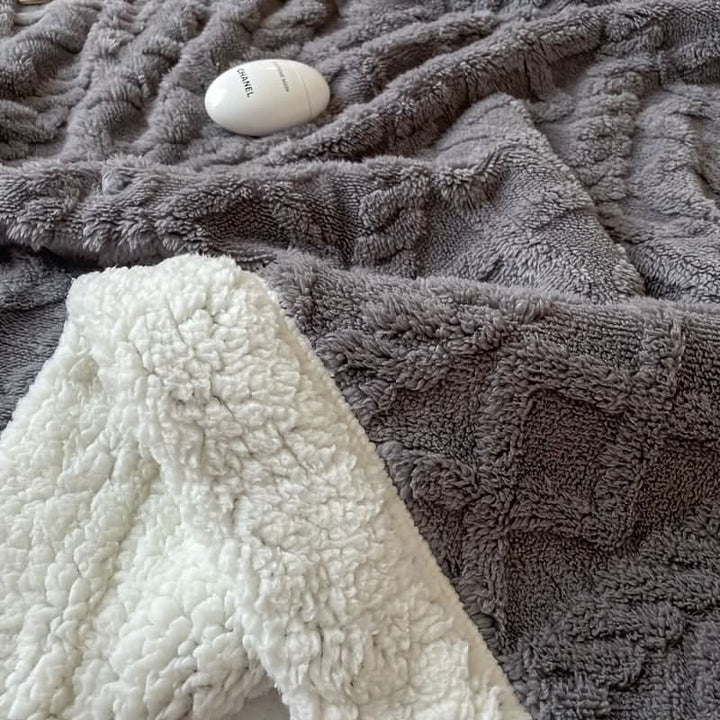 Zacht comfort deken voor bed, bank, en reizen