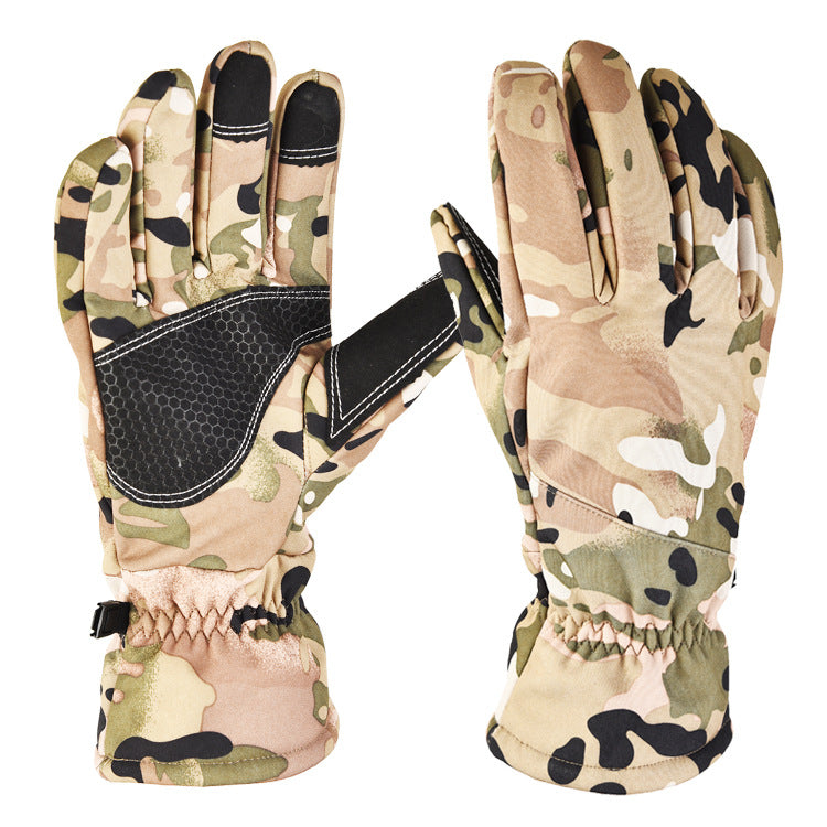 Softshell handschoenen met antislip palm