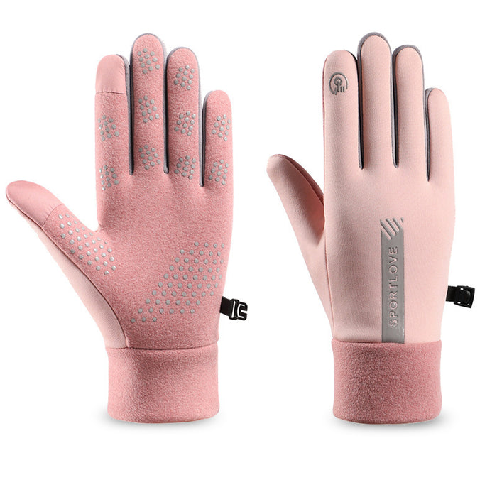 Hollevo Waterafstotende touchscreen handschoenen met fleece
