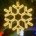 Hollevo™ Berijpte led-sneeuwvlok voor binnen en buiten