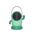 Kleine ventilatorkachel in de vorm van een cactus