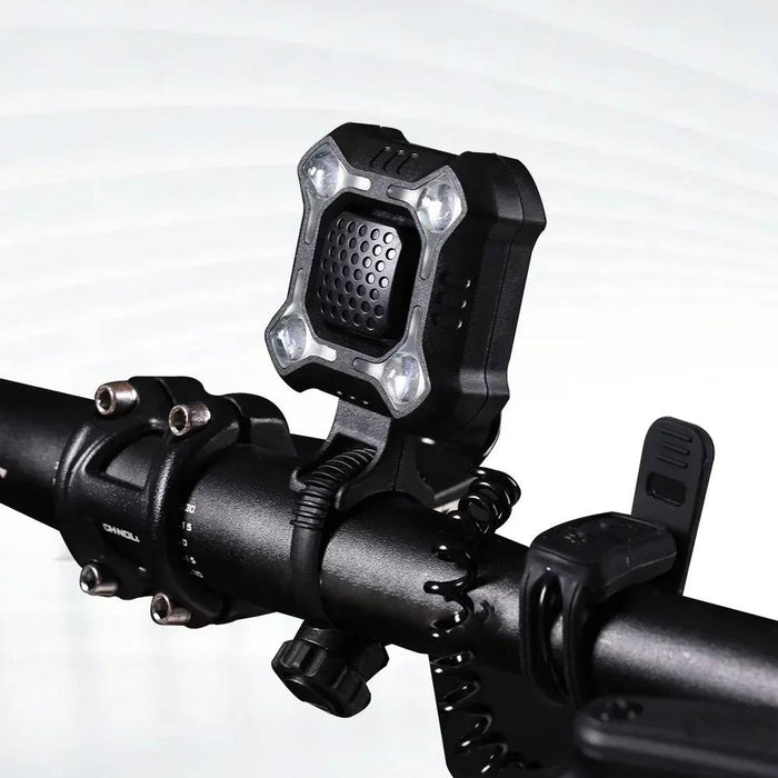 Hollevo™ Elektronische fietsbel met lamp en luid signaal van 140 dB