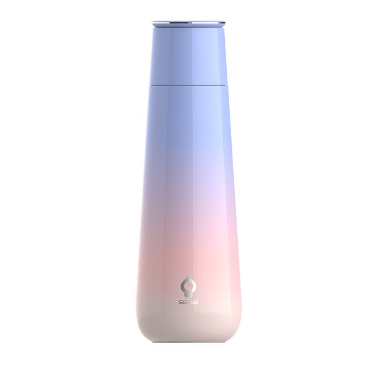 Hollevo™ Thermosbeker van rvs met vlinderprint, 430 ml